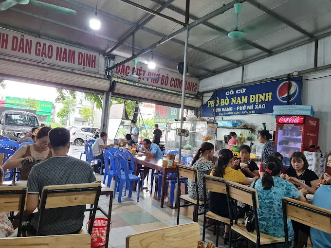 Phở bò, cơm rang Cồ Cử Nam Định