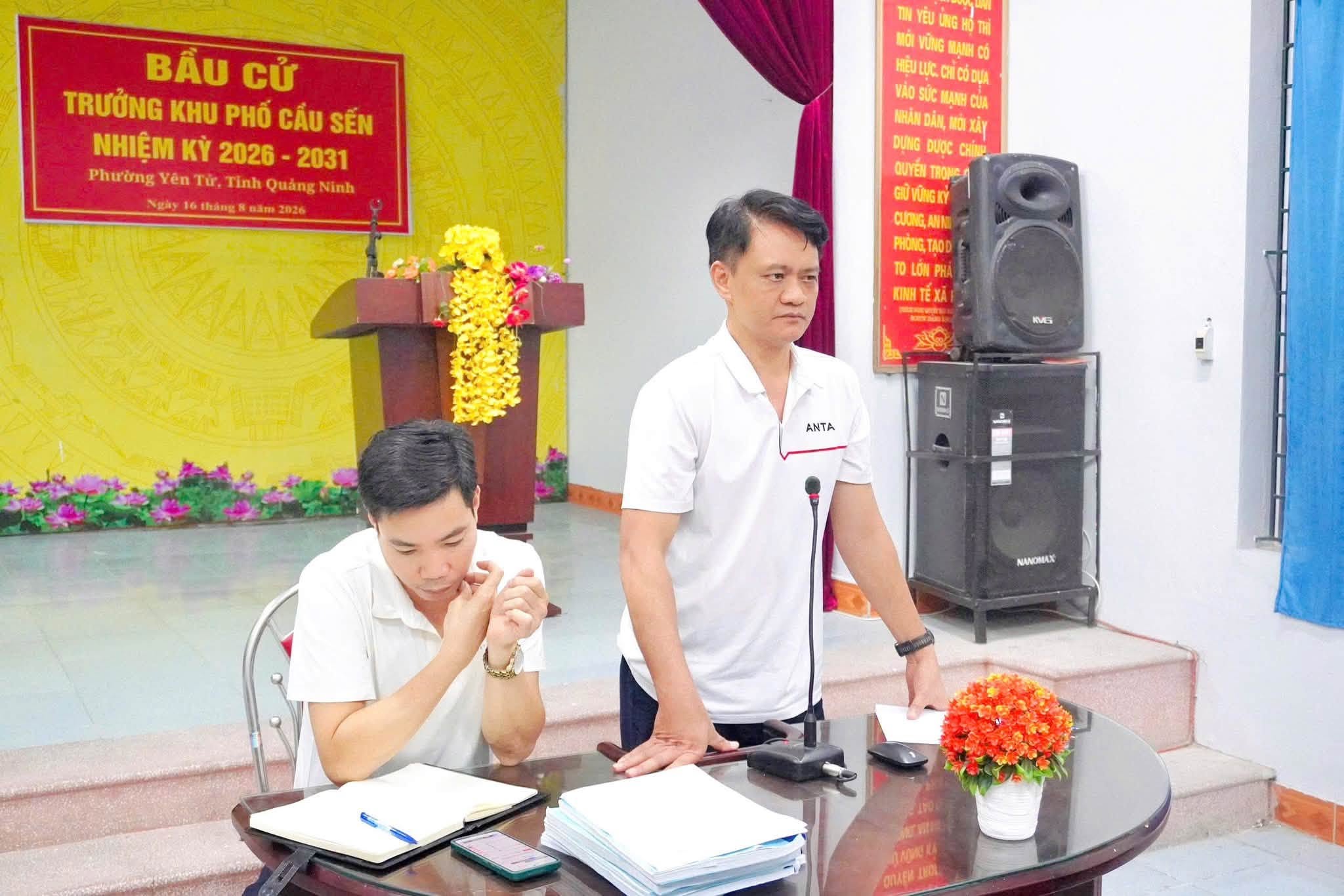 PHƯỜNG YÊN TỬ TỔ CHỨC ĐỐI THOẠI, VẬN ĐỘNG CÁC HỘ DÂN THỰC HIỆN DỰ ÁN CẢI TẠO, NÂNG CẤP QUỐC LỘ 10