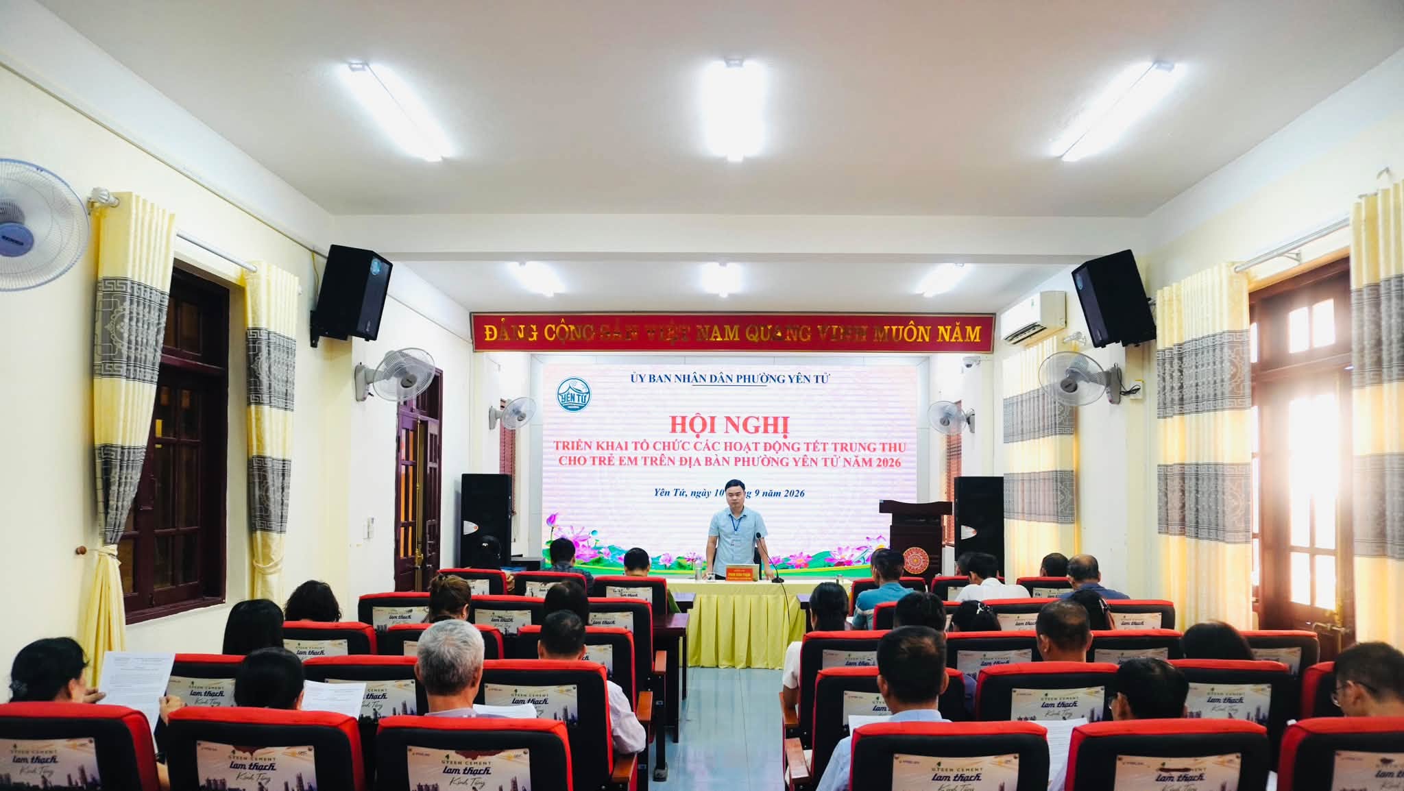 PHƯỜNG YÊN TỬ TỔ CHỨC TRIỂN KHAI CÁC HOẠT ĐỘNG TẾT TRUNG THU CHO TRẺ EM NĂM 2026