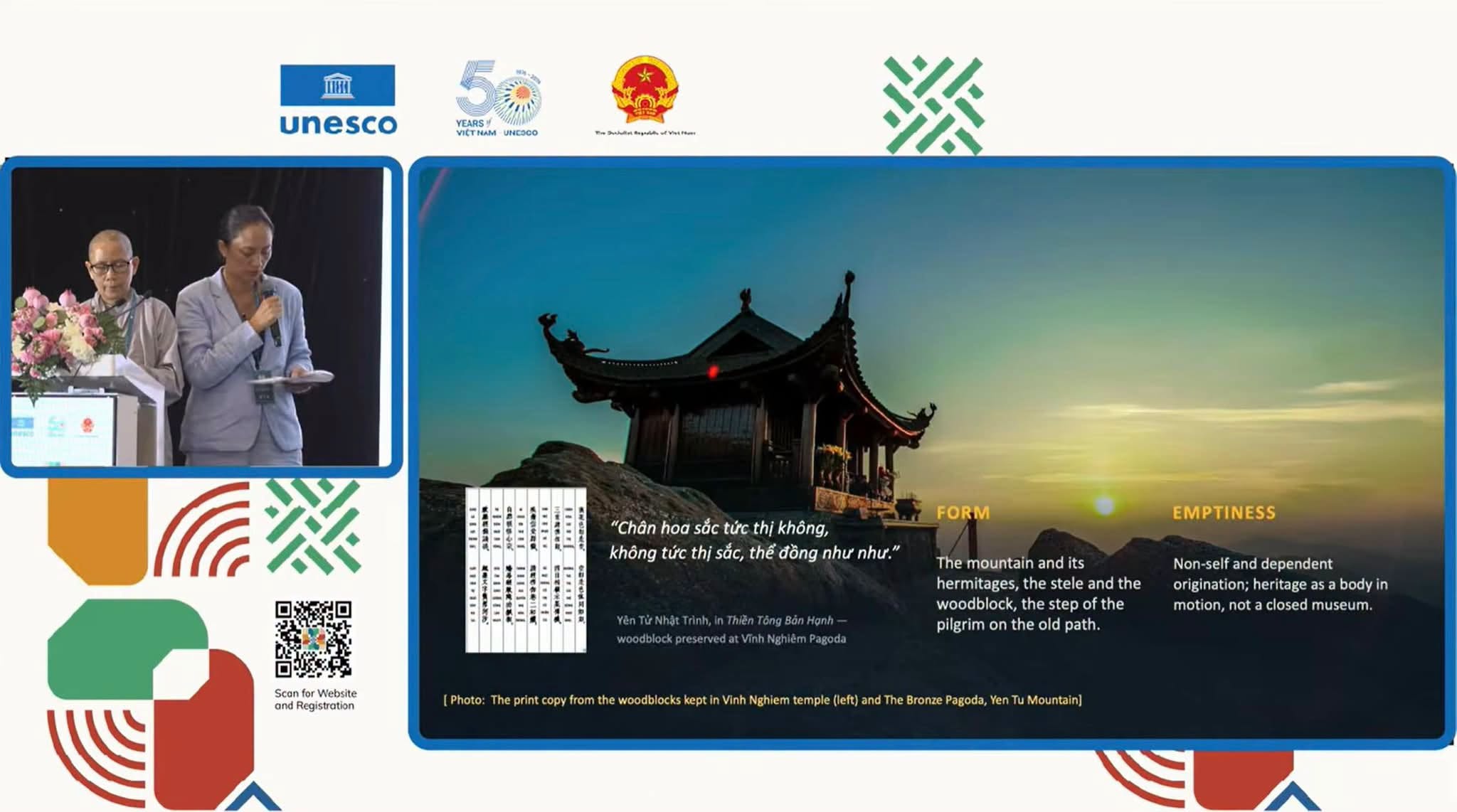 Yên Tử được đưa vào đối thoại quốc tế về “di sản sống” và vai trò cộng đồng